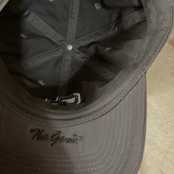 The Game Adjustable Baseball Cap With Embroidered SS Logo Gray & Blue One Size - Picture 5 of 6
